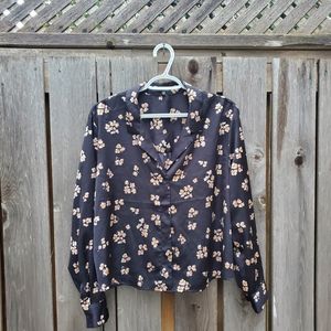 Dynamite, Floral Blouse, L.